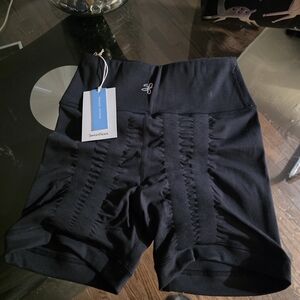 BRAND NEW WITH TAGS!!!Sweetflexx Women's Black Athletic Shorts
